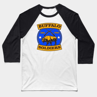 BUFFALO SOLDIERS REGIMENT LOGO Baseball T-Shirt